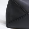 LOEWE Classic Calfskin Puzzle Edge Mini 2-Way Handbag Shoulder bag blackUsed