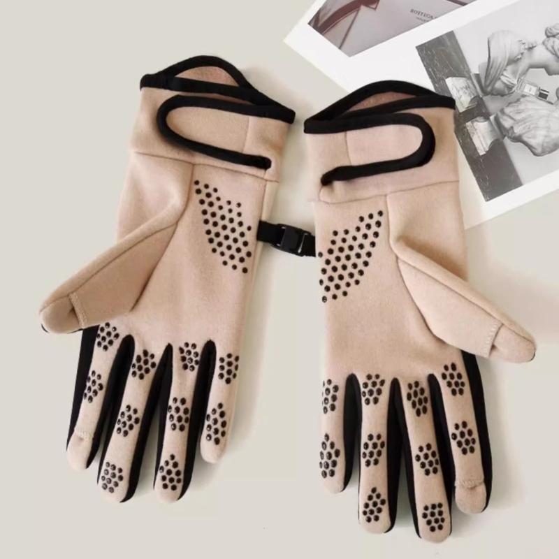 Winter Warm Touchable Screen Enabled Gloves For Men Women Waterproof Design NonSlip Palms Outdoor Sports