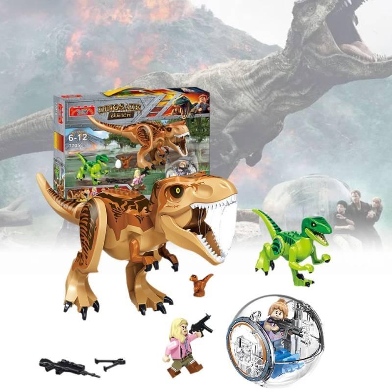 Spannendes Jurassic Dinosaurier Baustein-Set fördert Kreativität und Problemlösungsfähigkeiten