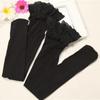 80D Velvet Leg Warmers Women Sexy Lace Top Silicone Hold Up Thigh High Stockings Elastic Nylon Medias  Lingerie