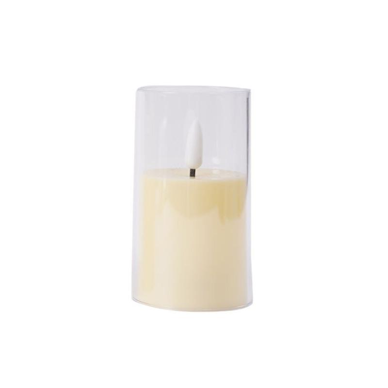 Electronic Flameless LED Candle Light Bright Battery Operated Lamp with Realistic Flame Christmas Holiday Wedding Home