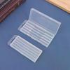 Plastic Twist Drill Empty Box Storage Box Toolbox Tool Accessories Woodworking Drill Bit 5/10 Hole Transparent Packaging Case