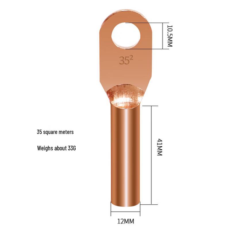 Kujucun Copper Cable Lug Connector Terminals