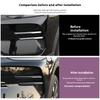 For BYD Song Plus DMI Seal U Sealion 6 Car Fog Light Garnish Black Warrior Grille Sticker Kit Car Accessories