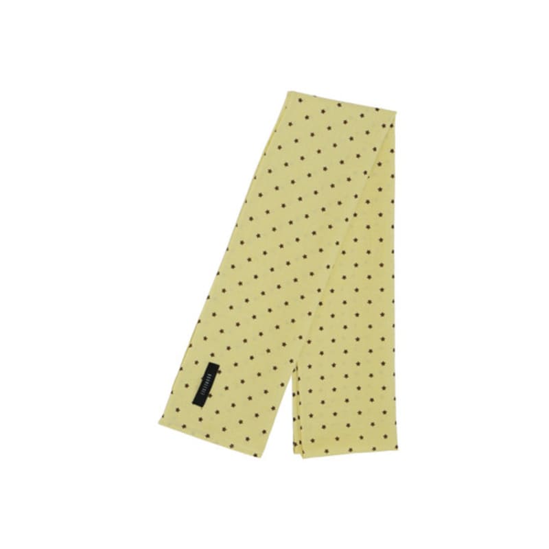 KOOKEESEE Little Star Long Scarf (yellow)