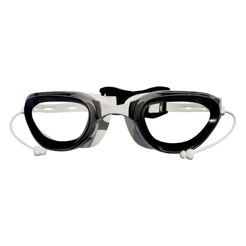 Unisex Silicone Waterproof HD Swim Goggles Set for Competitive Swimming