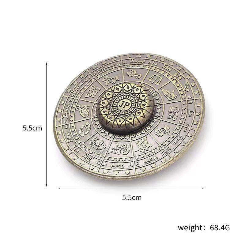 12 Constellation Spinner EDC Gear Hand Spinner Adult Fidget Toys ADHD Tool Anxiety Stress Relief Toys