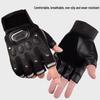 Men's Non-Slip Tactical Cycling Gloves - Half-Finger, Wear-Resistant, for Spring/Summer Fitness and Outdoor Sports