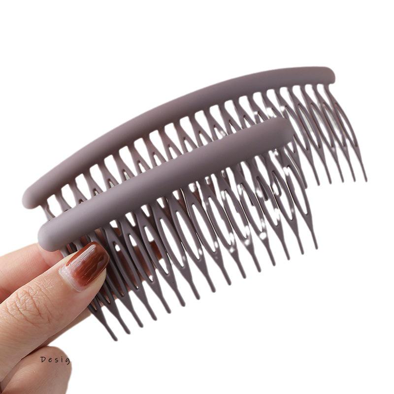 Non-Slip Hair Comb & Clip for Finishing Broken Hair, Adult Bangs, and Top of Head Styles.