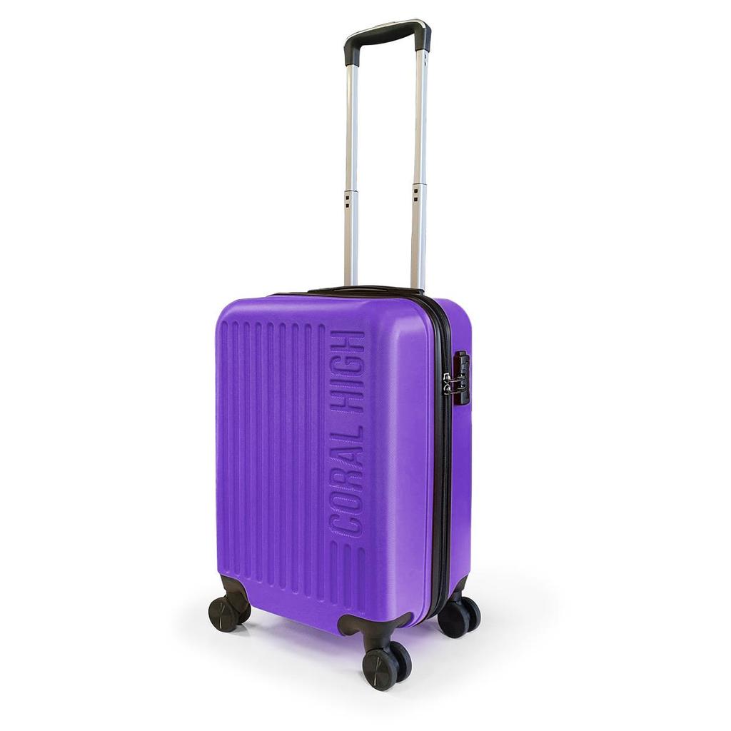coral high Valiza de dimensiuni mici ABS violet 16451