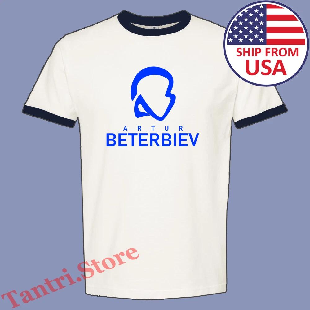 Artur Beterbiev Russian Boxing Champion Men s Ringer Navy Size S to 3XL S