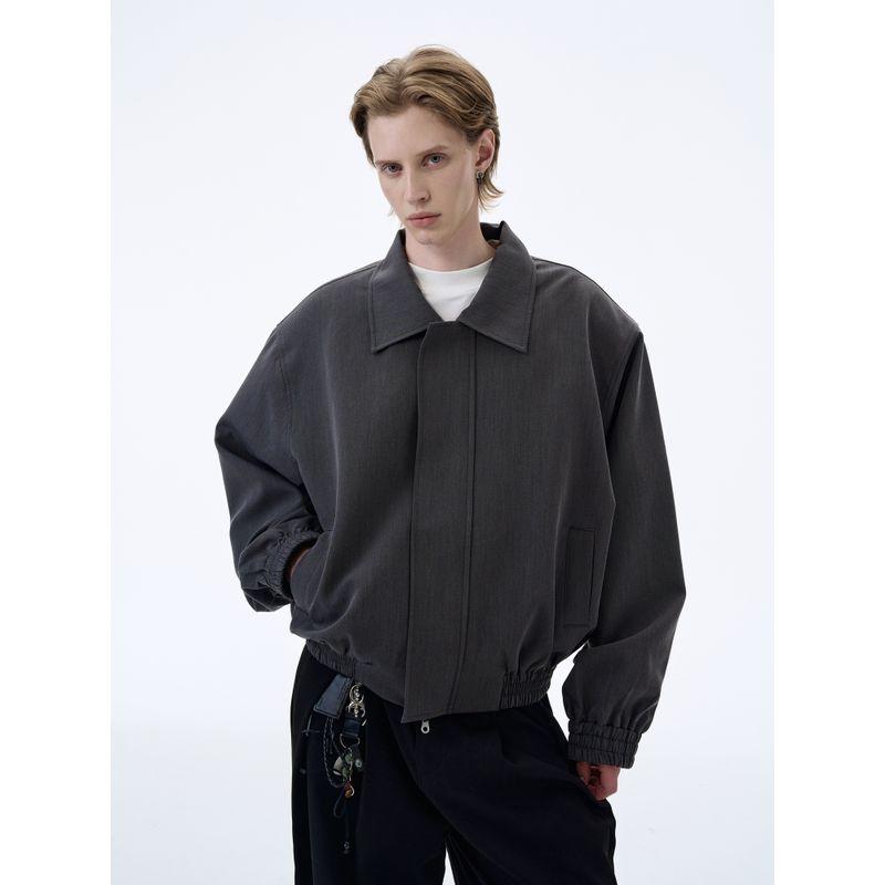 Kisko High-End Shoulder-Padded Cleanfit Casual Blazer Jacket for Men and Women, Stylish Commuter Silhouette Short Jacket