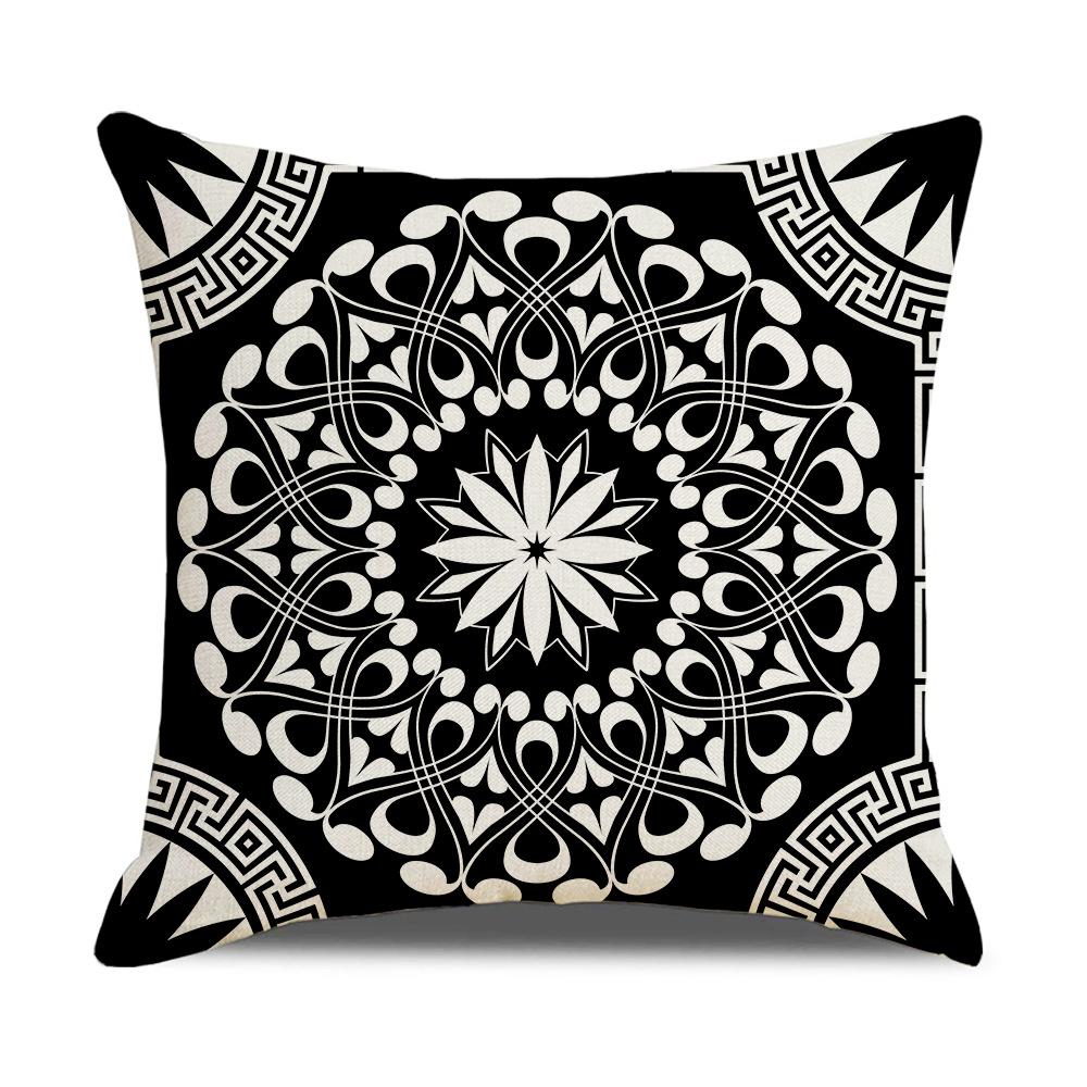 New Homeware Pillow Cover European Geometric Abstract Car Sofa Cushion Cover Cushion Cover