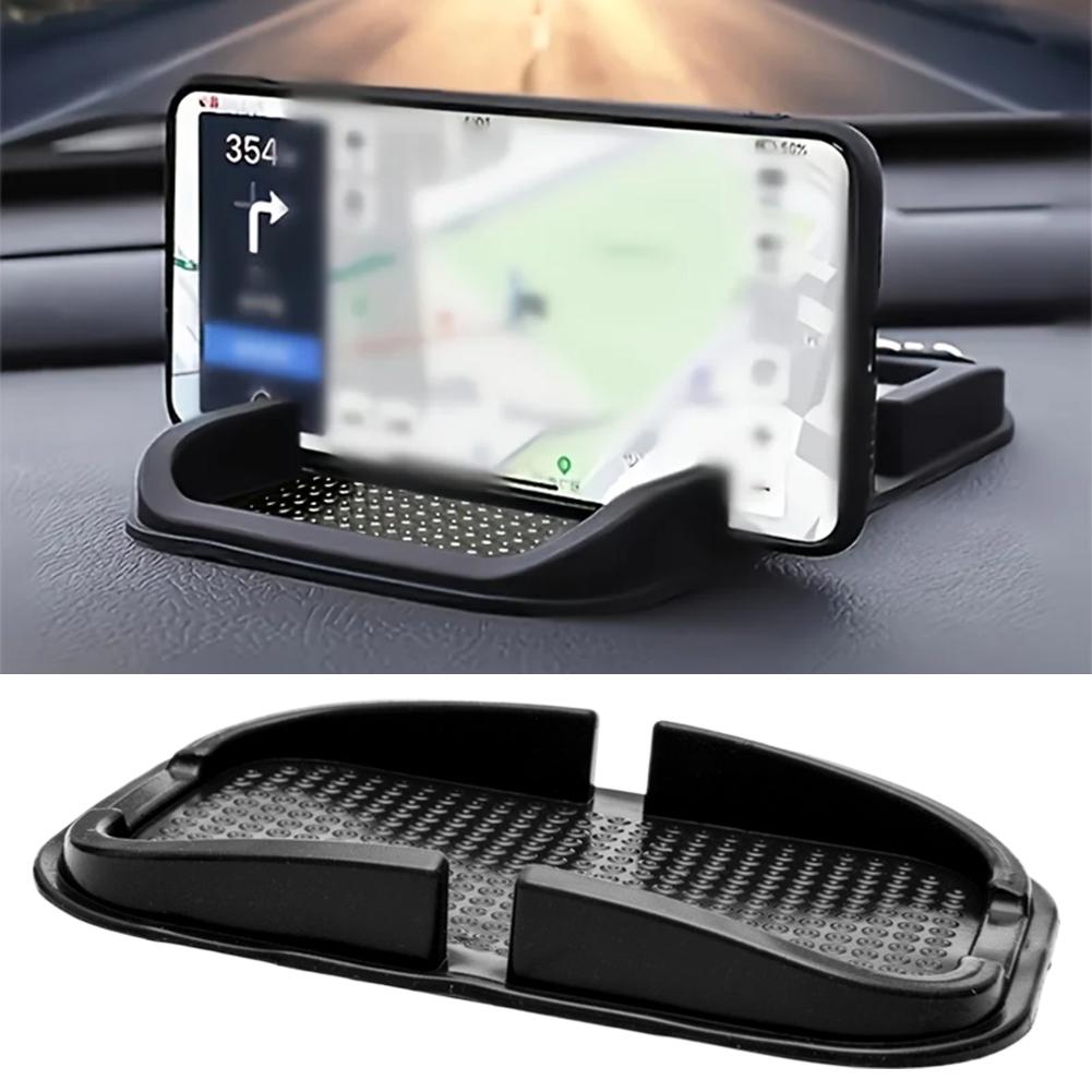 Car Phone Holder Non Slip Car Phone Mount Silicone Car Pad Mat for Various Dashboards Desk Phone Stand for Smart Phones C7P3