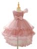 Girls' Formal Princess Dress for Banquets, Birthdays, Performances Piano, Cake Mesh Children's Costume