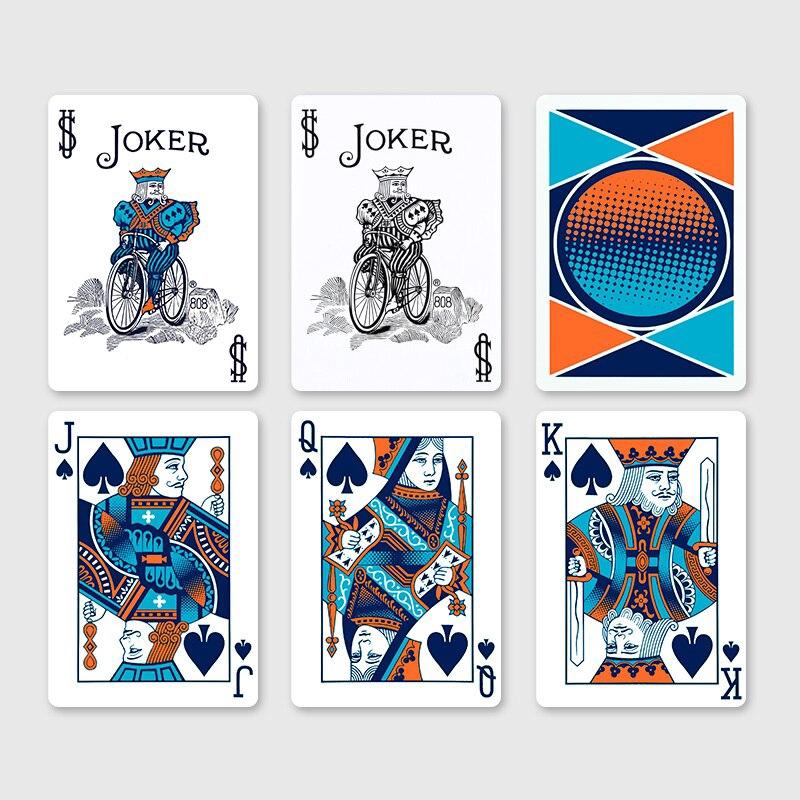 Sykkel Forsterket Spillekort Kortstokk Kortspill Magiske triks