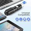 GUANMOU Wifi Digital Microscope 1600X Magnification Handheld Microscope With Adjustable Stand for Kids Gifts Support IOS Android