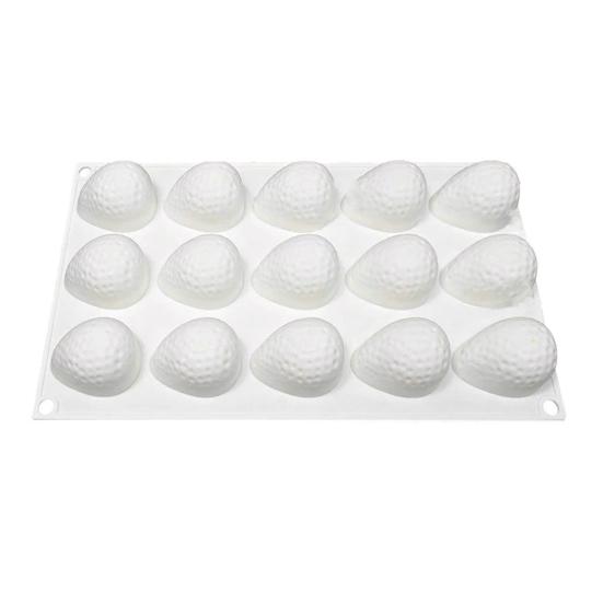 Silicone Cake Mold 12 Cavity Design Banana Mango Lemon Shape Non-Stick Baking Mold Dishwasher Safe Cake Decoration Mold