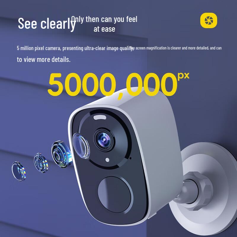 Baoji AI Wireless Rechargeable Security Camera