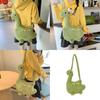 Dinosaur Plush Toy Shoulder Bag For Kids Casual Use With Polyester Material And Soft Design