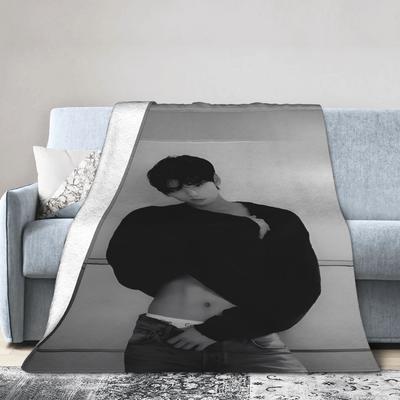 CHA EUN WOO Kpop ASTRO Idol Blankets Soft Flannel Novelty Gifts  Throw Blanket Quilt