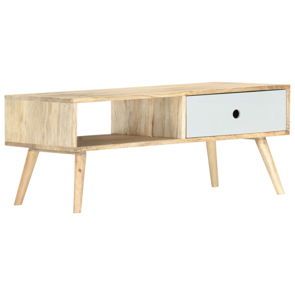 Coffee Table 90*50*40 Cm Solid Mango Wood