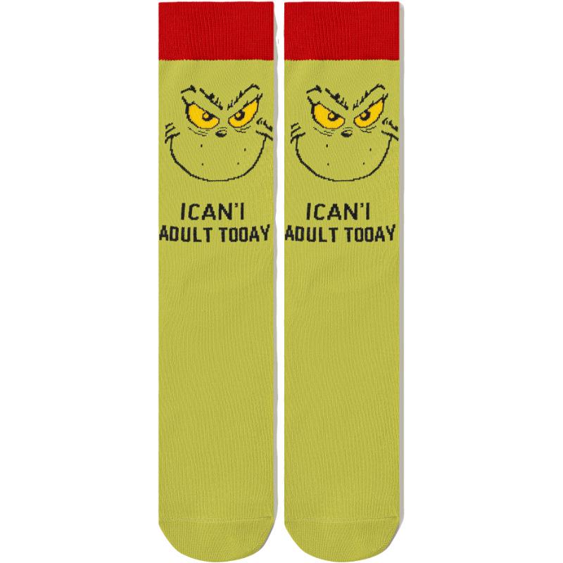 

Женские и мужские мультяшные аниме рождественские носки - Популярный модный подарок One Size