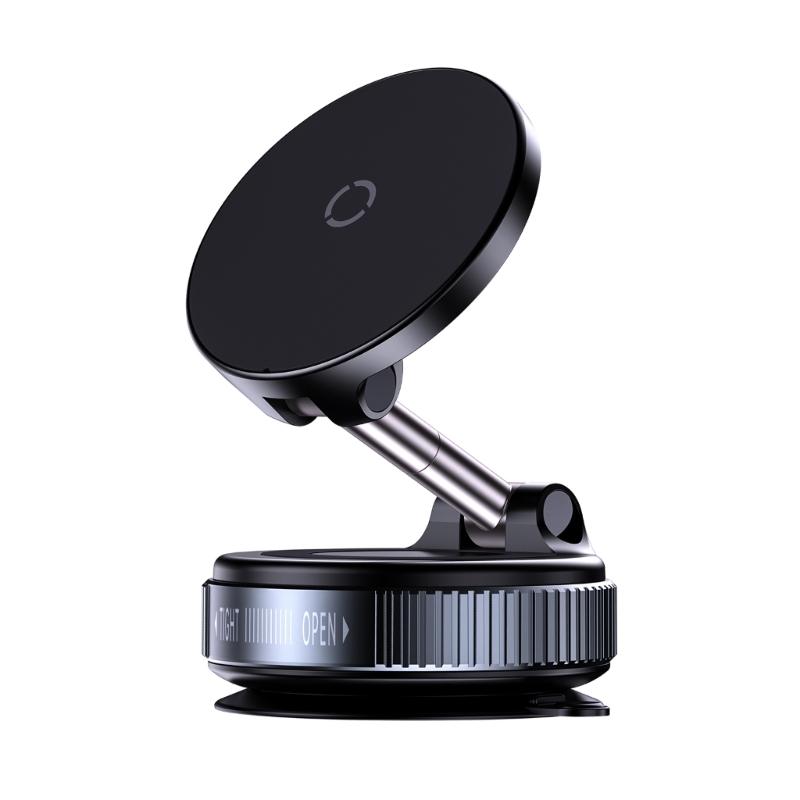 Vehicle Phone Mount Bracket Holder Vacuum Suction with Vacuum Attachment 360 Degree Rotation for Safe Driving Experience