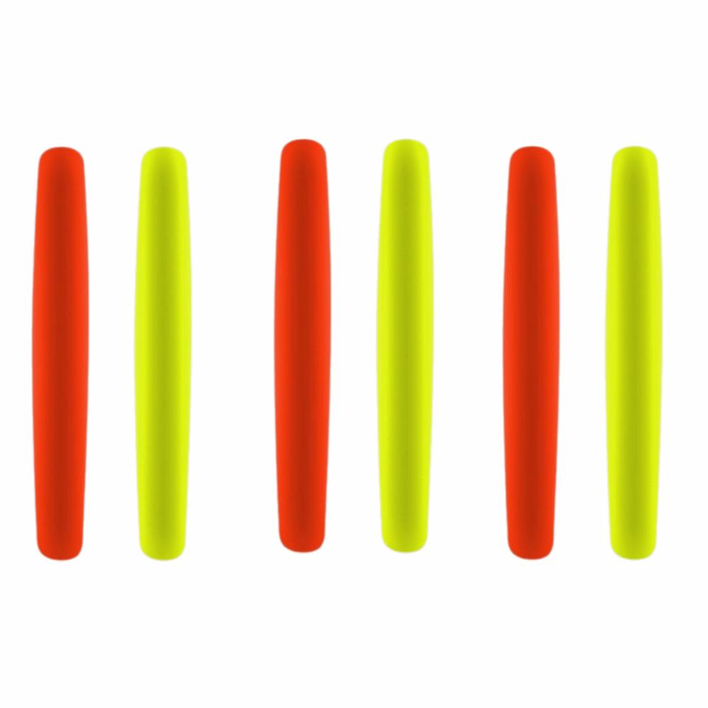 100PCS Silicone Fishing Float Indicator Lightweight Float Strike Indicator Freshwater Fishing
