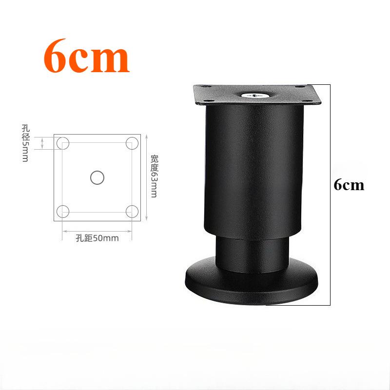 4pack Stainless Steel Furniture Support Legs, Adjustable Sofa Feet, Bed Legs, Table DIY Heightening Load-Bearing Accessories