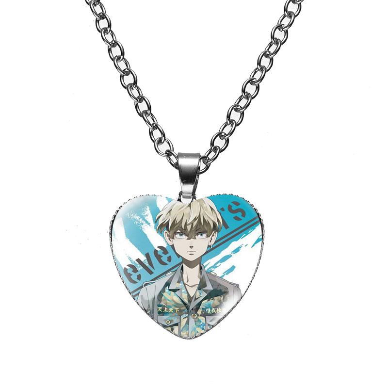 

Ожерелье в виде сердца Мстителей Токио Токио Мстители Ханагаки Будо персонаж косплэй стеклянный круглый кулон мужские ювелирные изделия в стиле аниме China