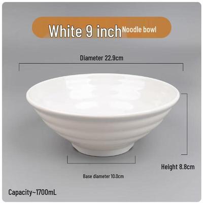 Thick Melamine Noodle Bowl