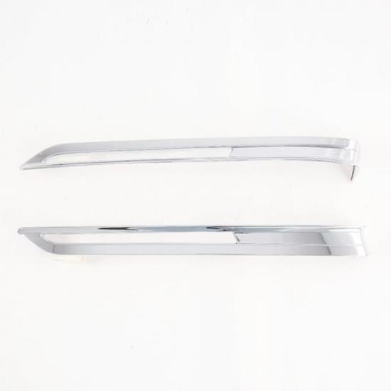 Для Mazda CX-30 CX30 2020-2024 Хромированная накладка на переднюю противотуманную фару