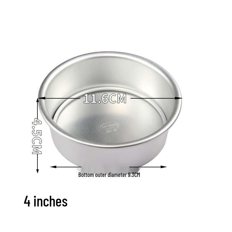 Aluminum Alloy Chiffon Cake Mold Set with Removable Bottom