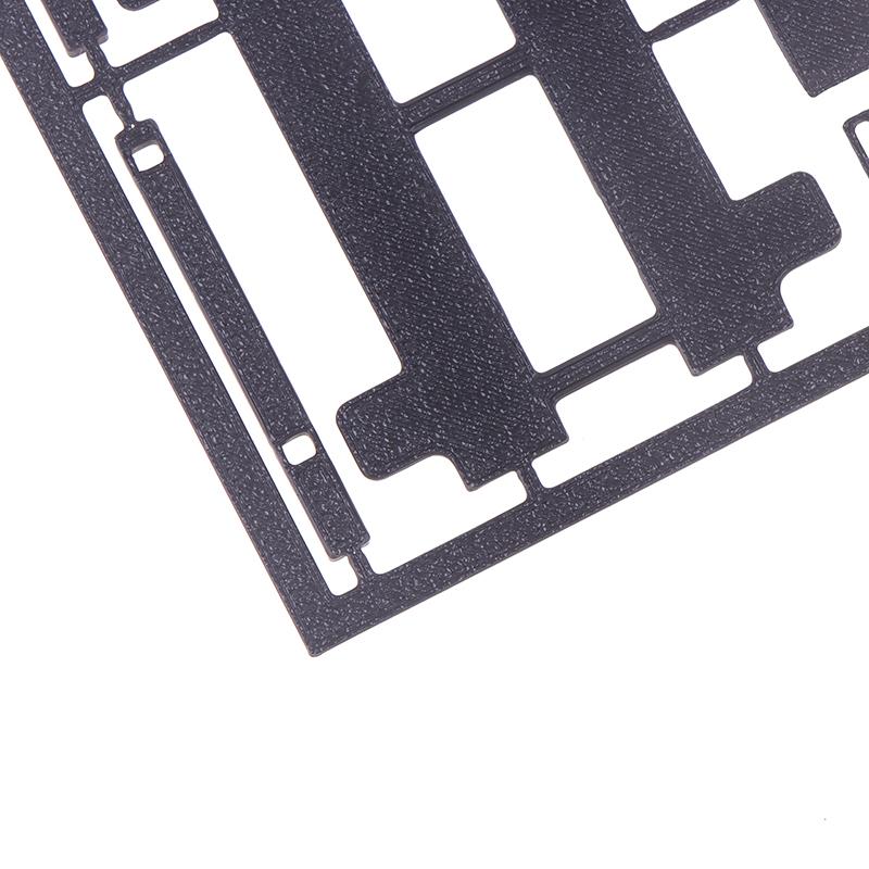 1 Set Cadru Model Parcare Vehicule cu Două Nivele Pentru Mașinuță Jucărie Aliaj 1/64 Piese de Asamblare Decor Scenă Suport Mașină Garaj Imprimat 3D