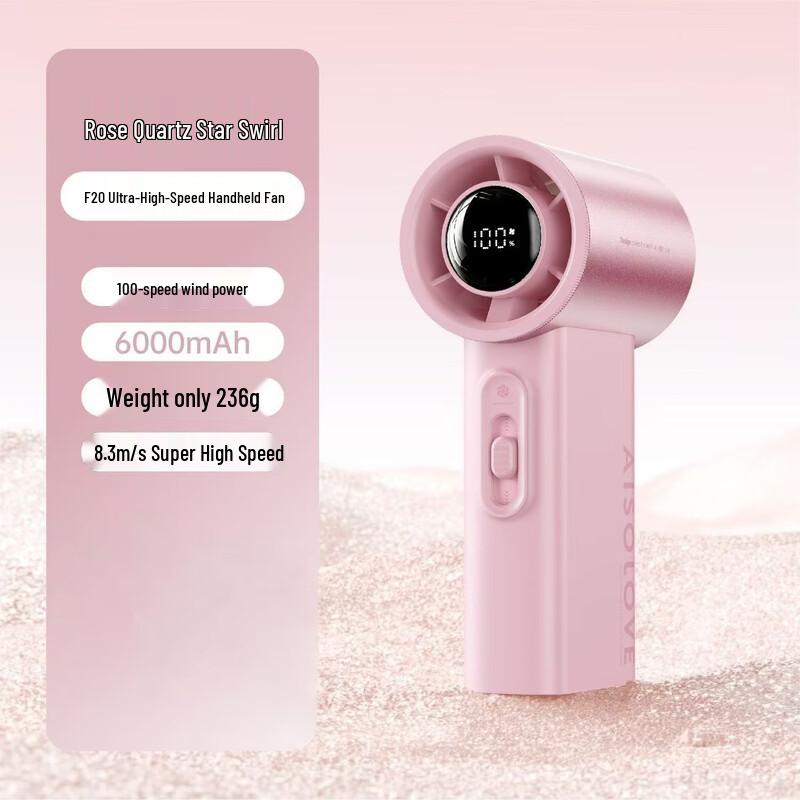 Solely F20 Portable USB Handheld Fan