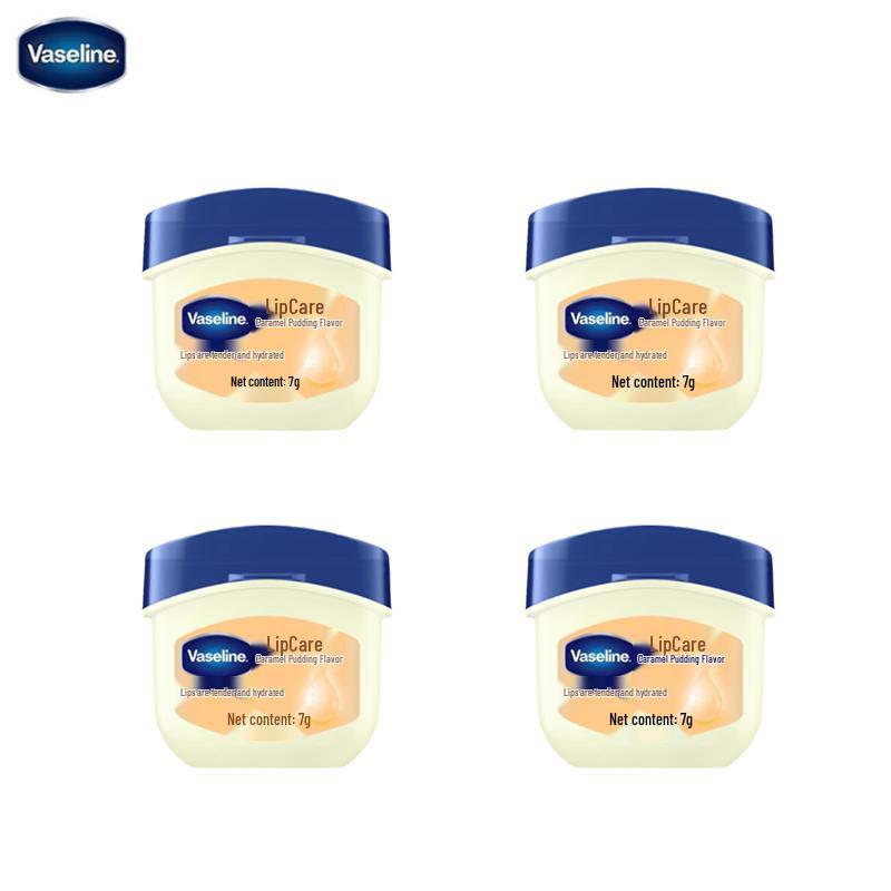 Vaseline Caramel Pudding Lip Balm 4-Pack