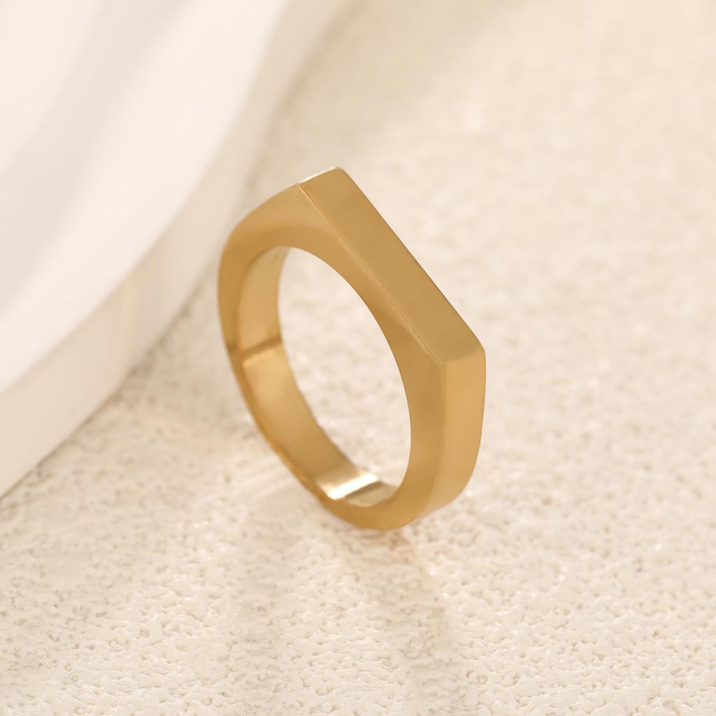 Men Women Ring Stainless Steel Ring Plain Band Ring,Statement Chunky Ring Band Thumb Ring