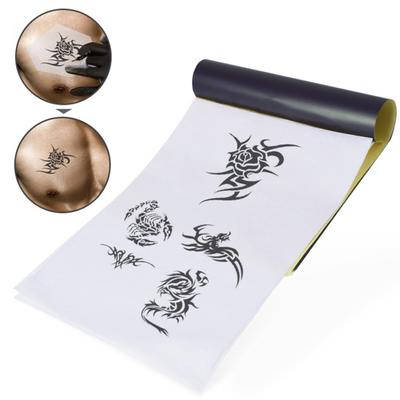 1 Pack Tattoo Transfer Paper A4 Size Multi-use Professional Body Art Tattooing Tool Thermal Copying Reusable Tattoo Stencil Paper Copy Paper