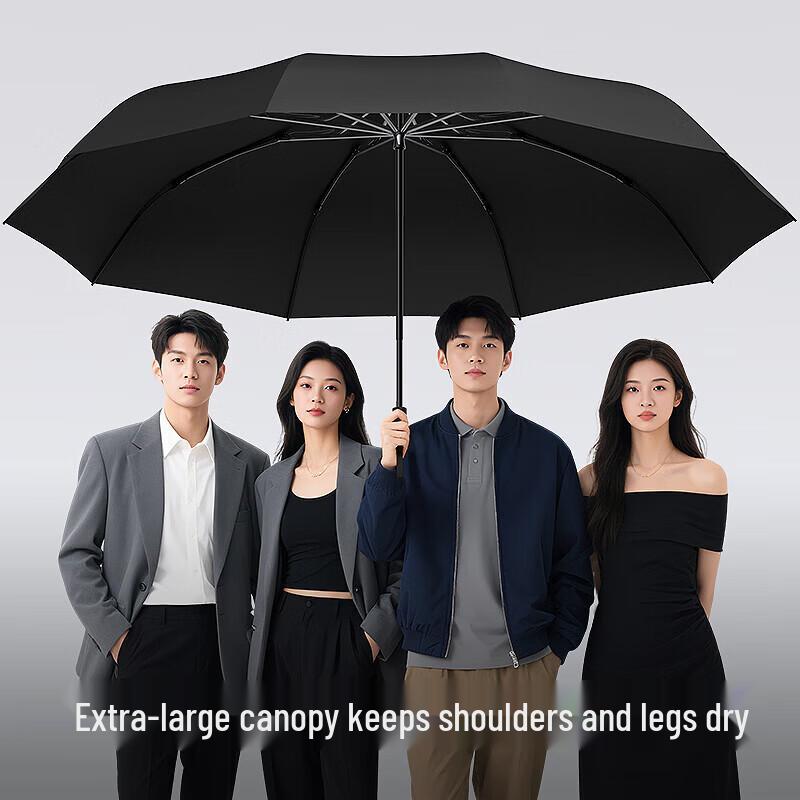 ZUODU Extra Large Windproof Folding Umbrella