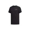 Adidas T Shirts Men's Black Crew Neck Moderate Straight Fit DW4195