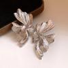 European and American Silver Needle Irregular Geometric Pattern Earrings Light Luxury High-end Stud Earrings Niche Fashion Exquisite Earrings