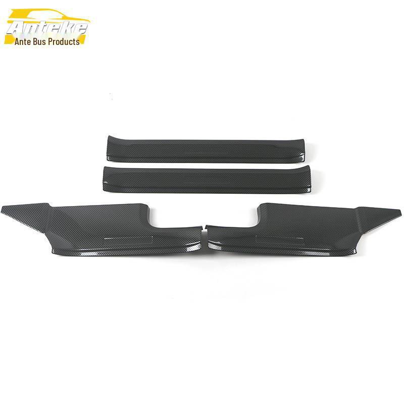 BYD 21 Tang Door Sill Strips: Carbon Fiber Welcome Pedal Trims & Exterior Bright Strips