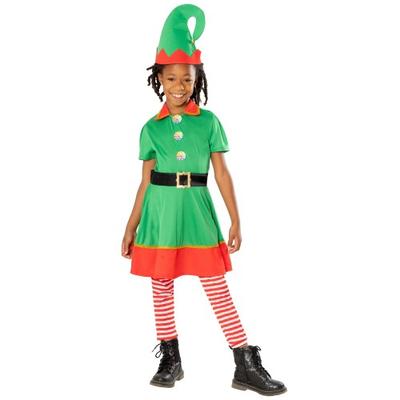 Childrens/Kids Elf Costume