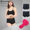 Women's Black Cycling Shorts with Silicone Pad Breathable Quick-Dry Mountain Bike Apparel Size S