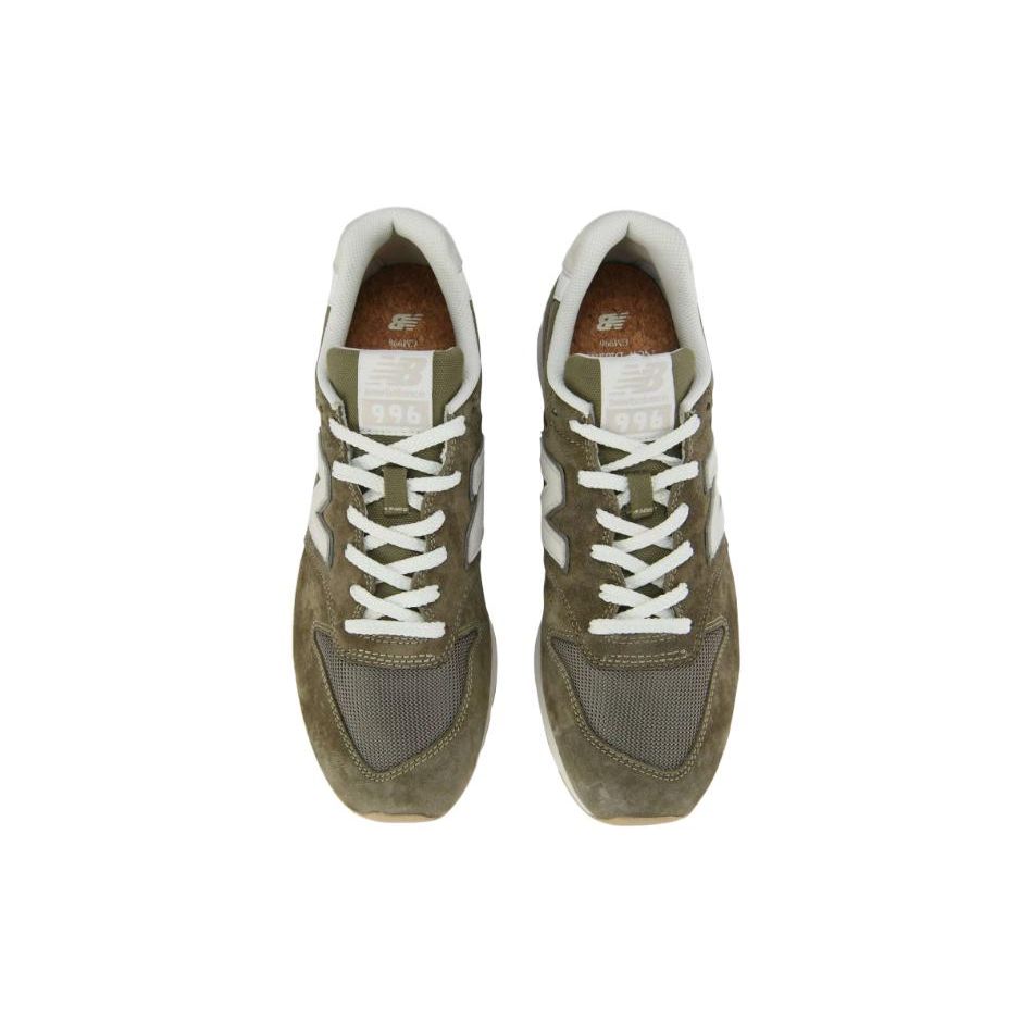 New Balance 996 Olive Unisex Sneakers Grey White CM996RS2