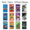 Football Butterfly Theme Kids' Party Notebook & Sticky Notes Set
