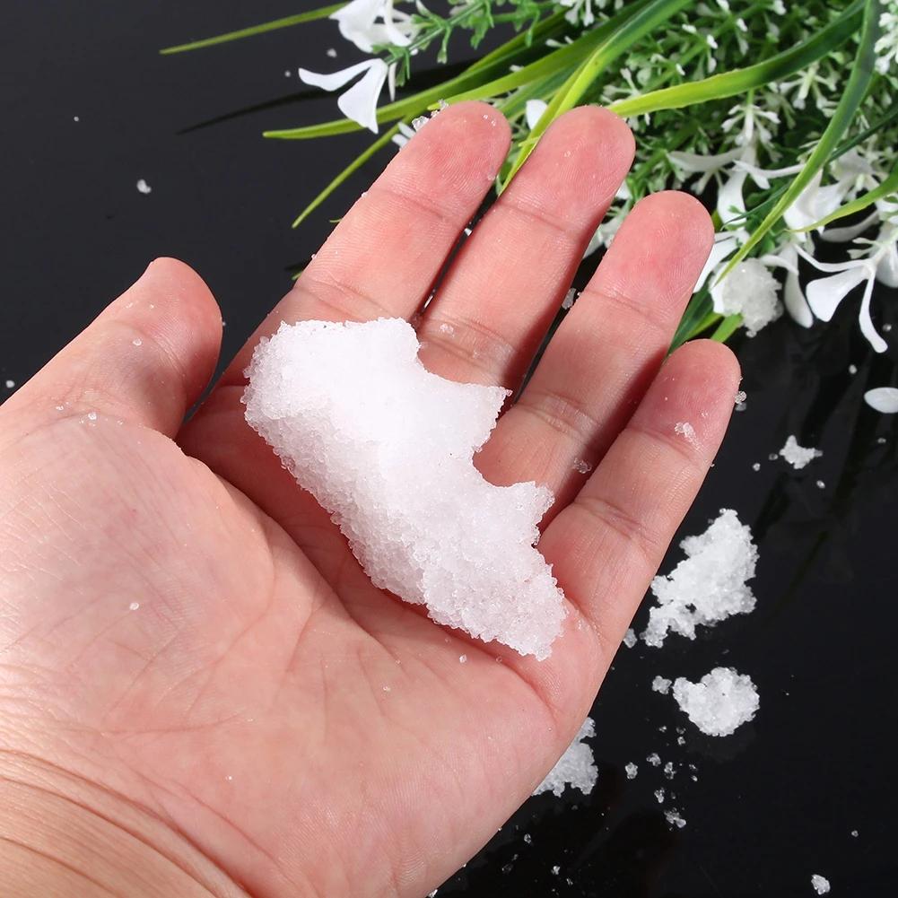 Magics Snow Powder Create Fluffy Fake Snow Powder For Crafts