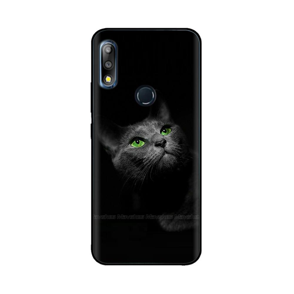 Pro pouzdro Asus ZenFone Max Pro M2 ZB631KL ZB633KL Měkký silikonový černý kryt telefonu Pro pouzdro Asus ZenFone Max Pro M1 ZB602KL Capa