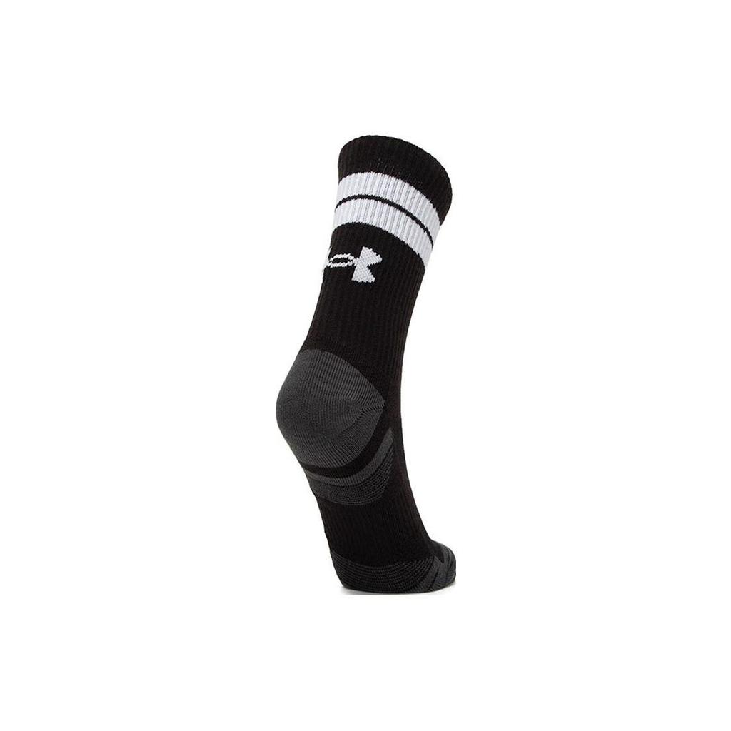 Under Armour Calcetines casuales transpirables de media pantorrilla para entrenamiento físico y deportes al aire libre, 3 pares, unisex 1379515-002